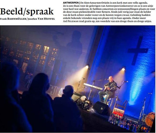 ANNA3 in de pers | Kerk en Leven | 1 februari 2012 | Beeldspraak Nachtblauw